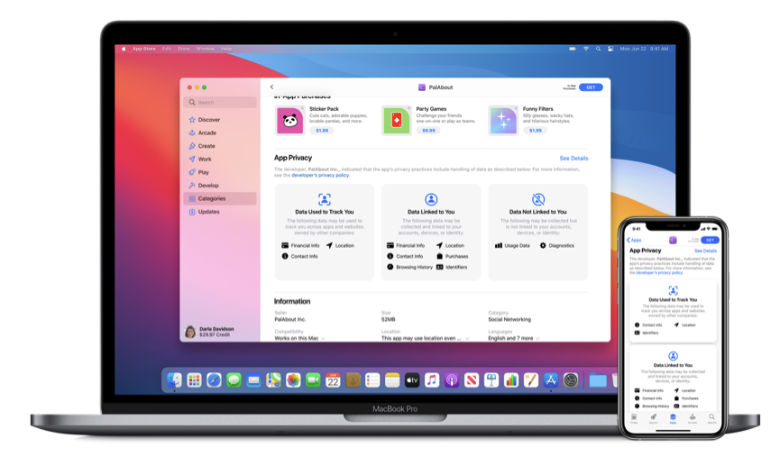 summary of privacy practices for each app summary of privacy practices for each app